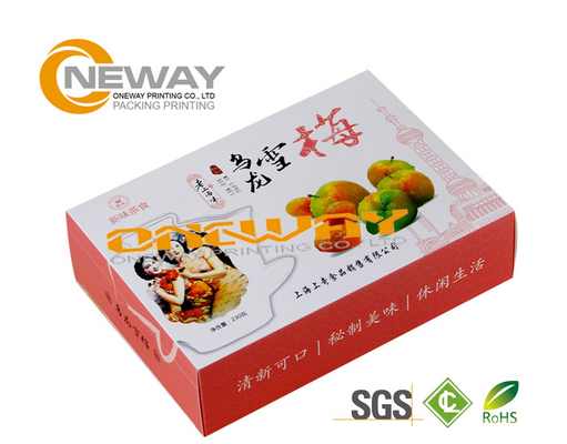 Custom Printed Packaging Boxes For Take Out Food , Cardboard Packing Boxes